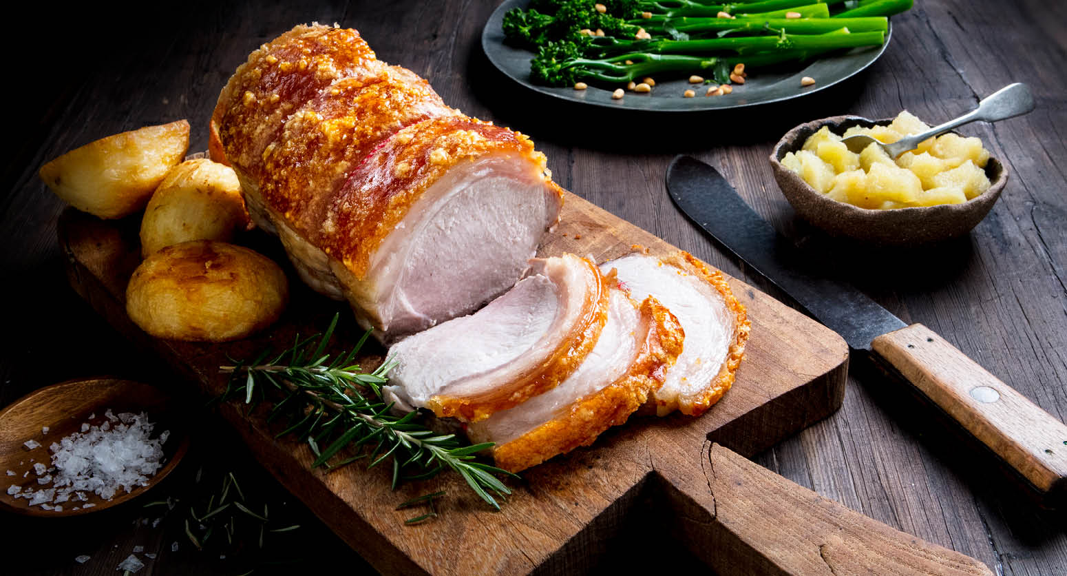 Hot Roast Pork With Crackle Riverview Farms